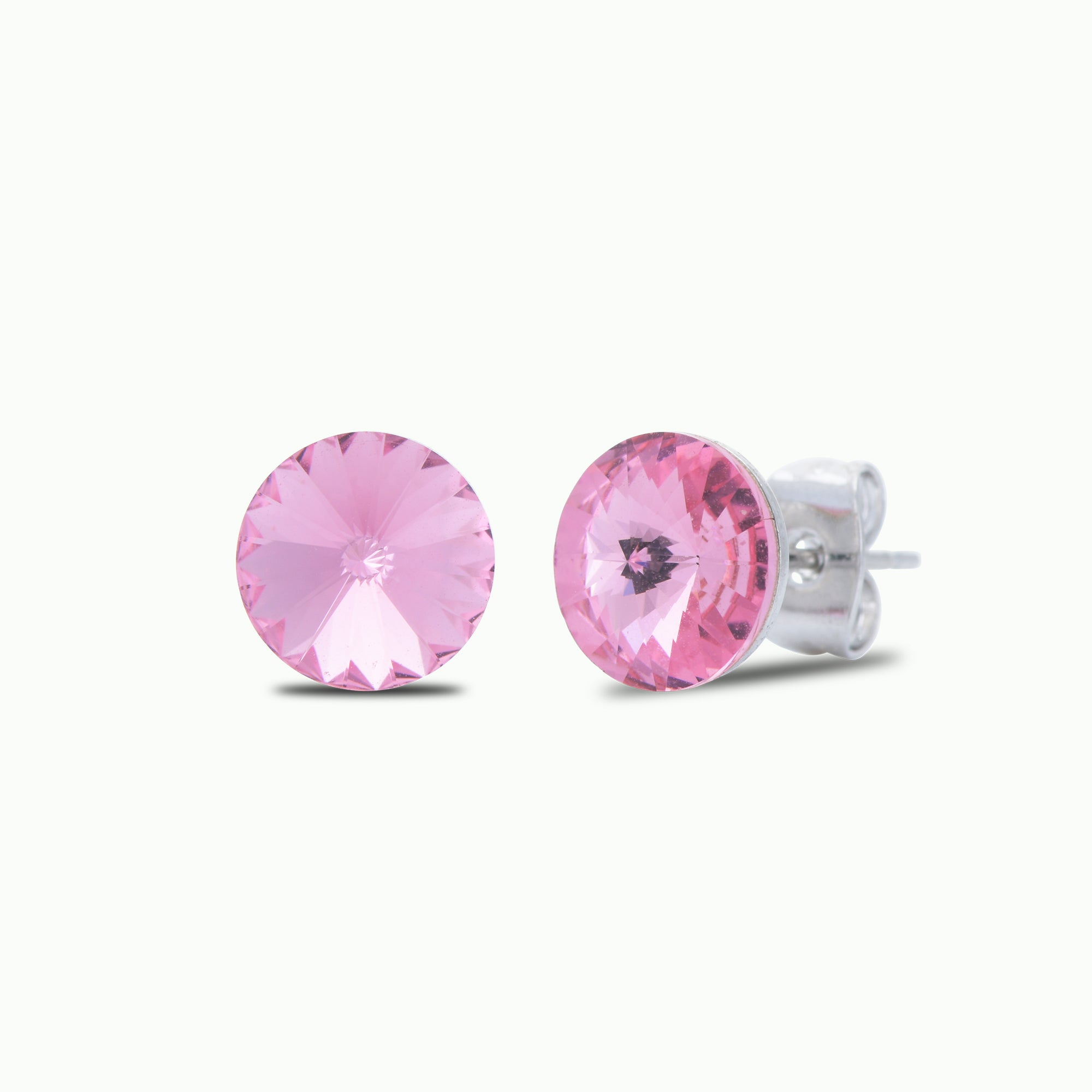 Pointed Crystal Stud Earrings