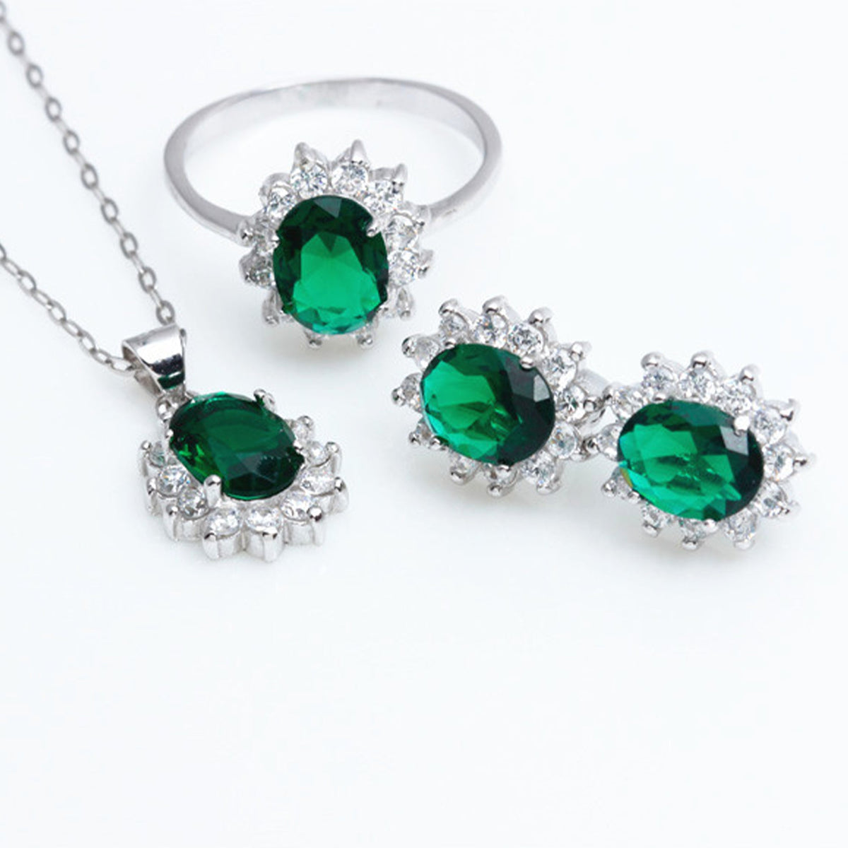 Halo Stud Earrings