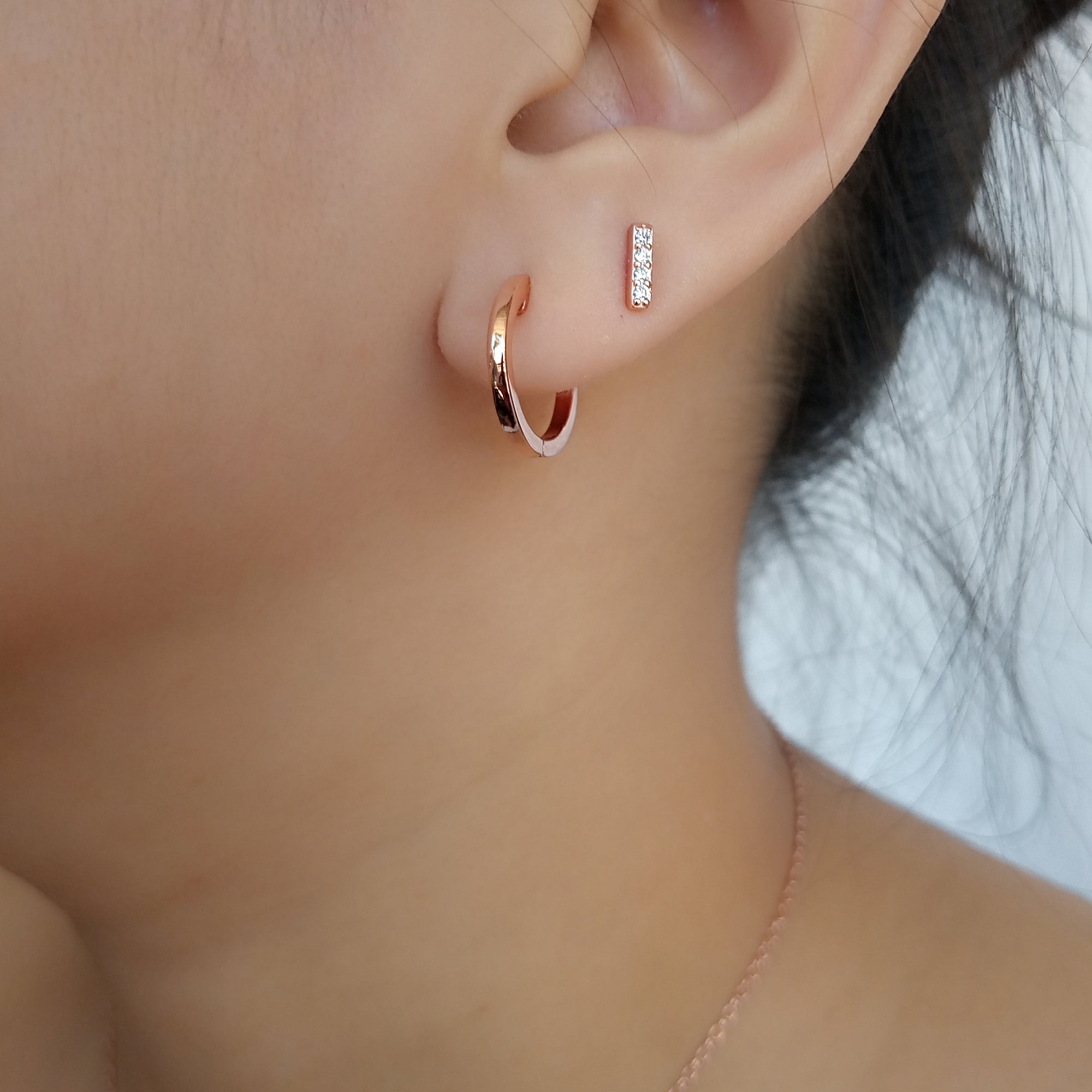 Silver Classic Hoop Earrings