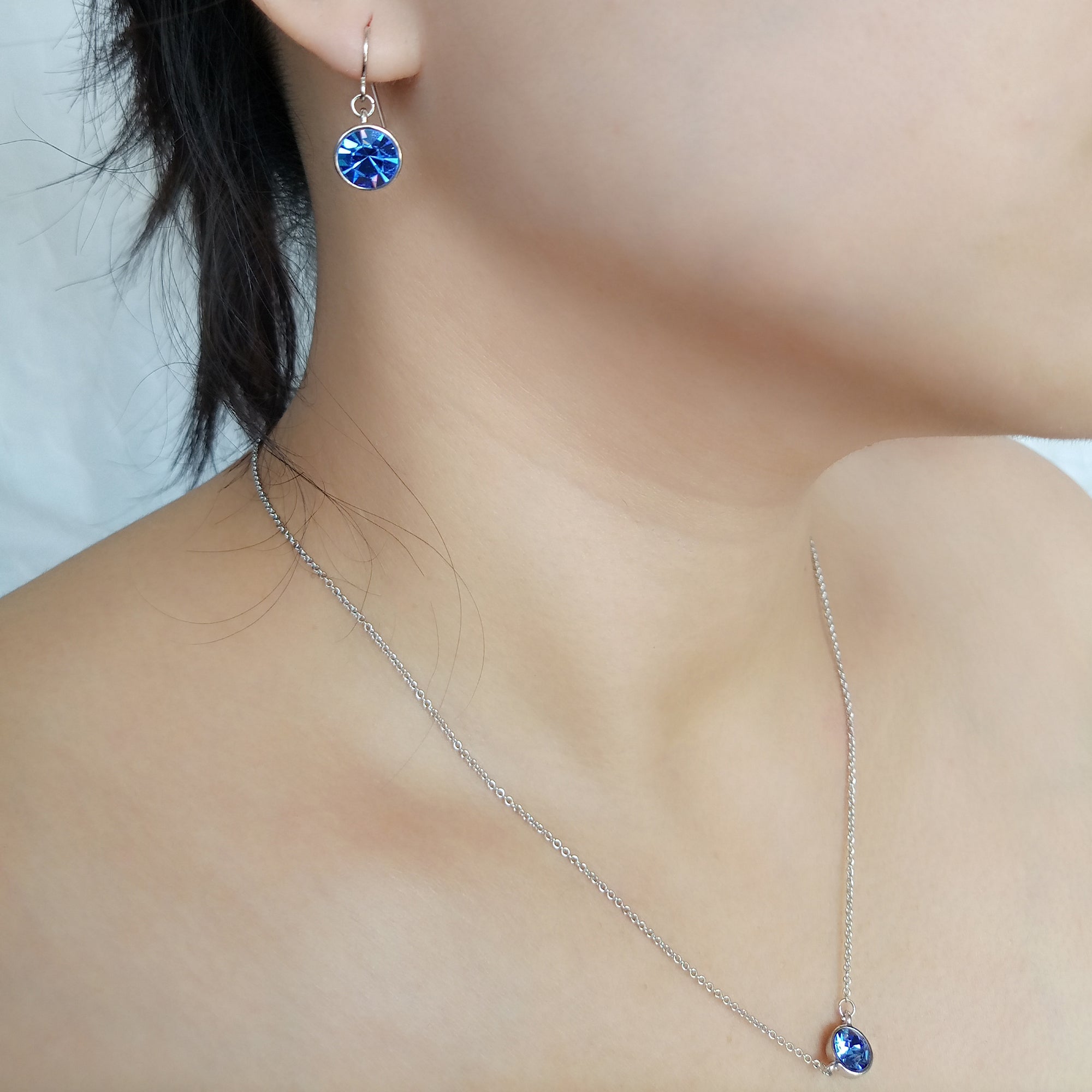 Sapphire (September) Birthstone Necklace