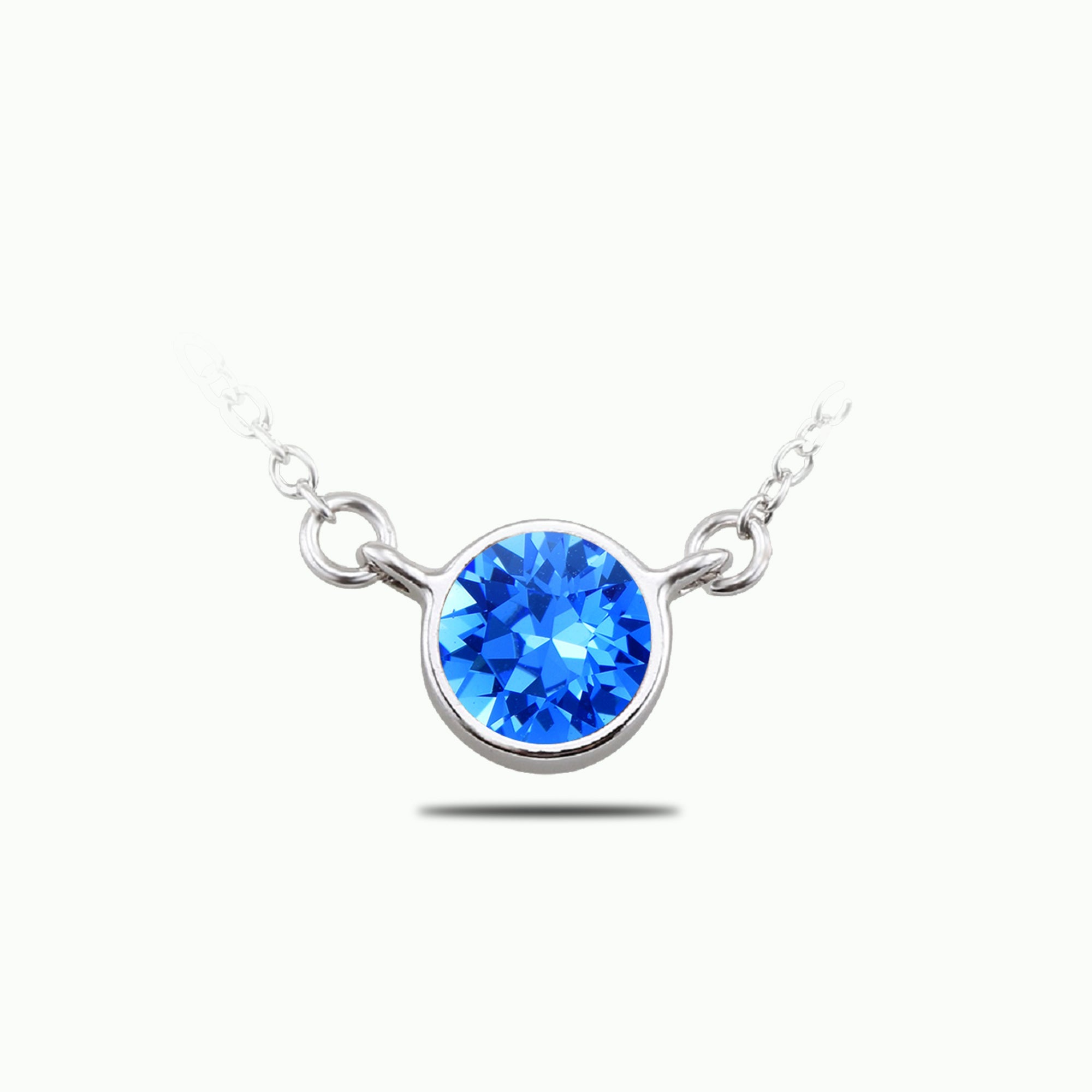 Sapphire (September) Birthstone Necklace