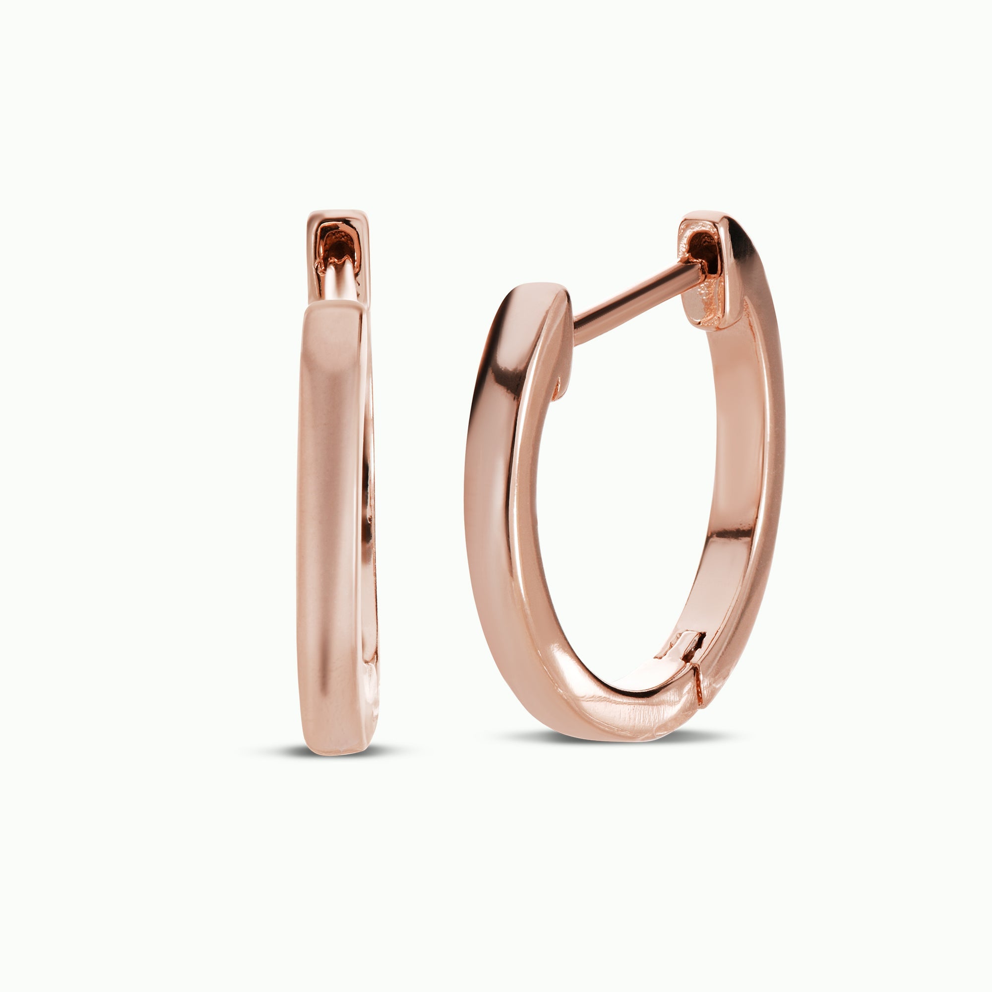 Silver Classic Hoop Earrings