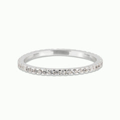French Pave Eternity Ring